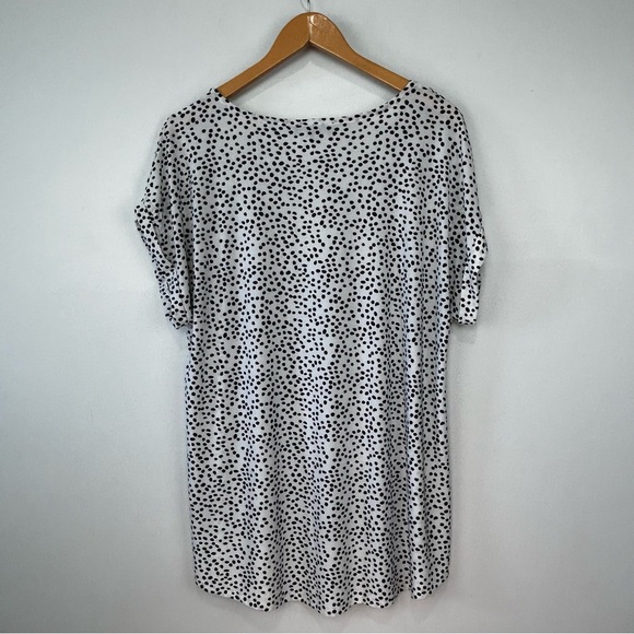 Lily Morgan Polka Dot Short Sleeve 1X - Picture 3 of 3